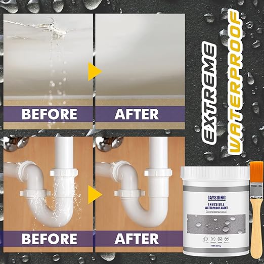 Invisible waterproof glue