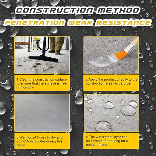Invisible waterproof glue