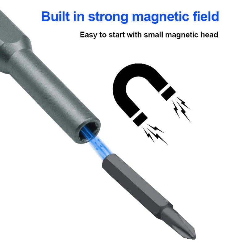 63 in 1 Professional Precision Magnetic Screwdriver Set