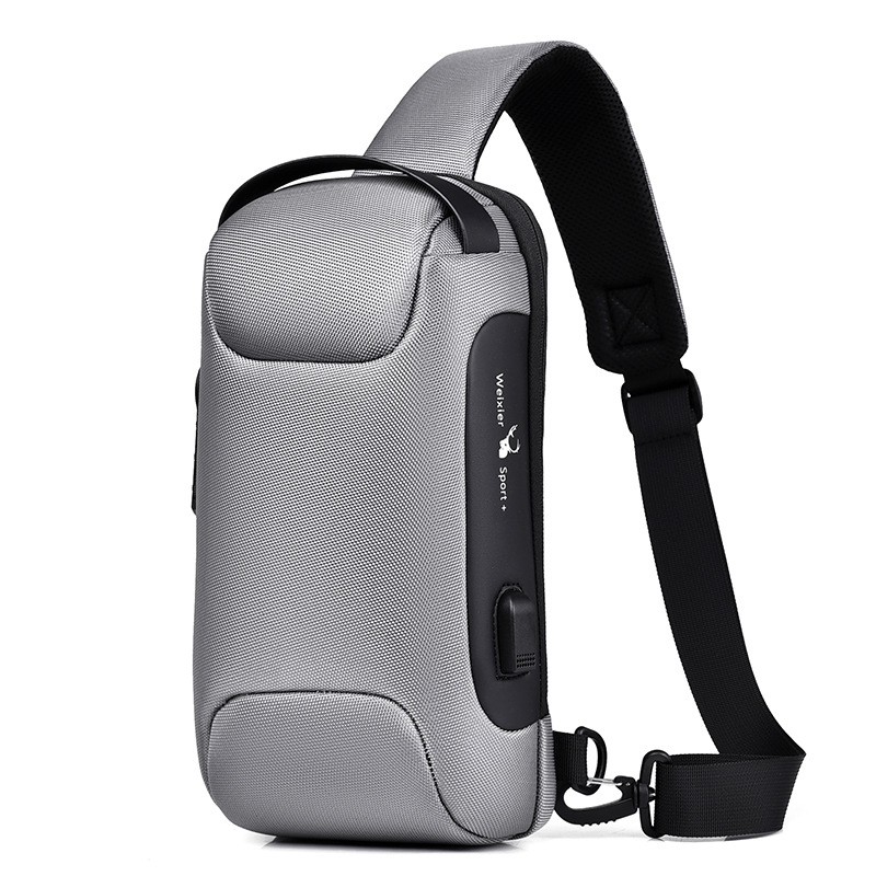 Men's Waterproof Oxford Crossbody Anti-theft Bag