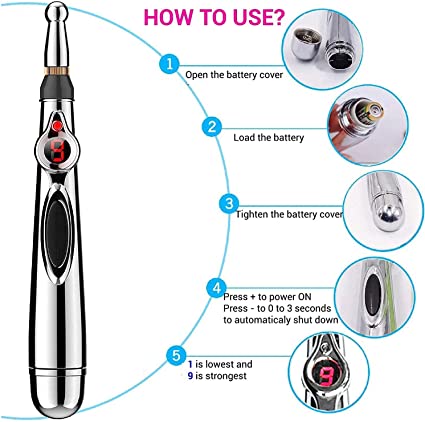 Electric Acupuncture Point Massage Pen