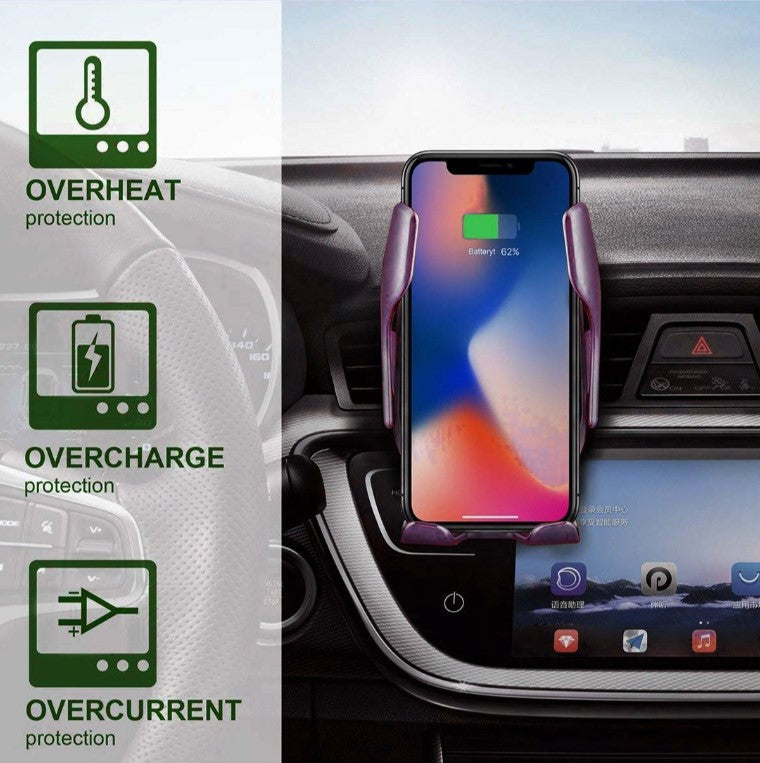 Automatic Clamping Wireless Car Phone Charger