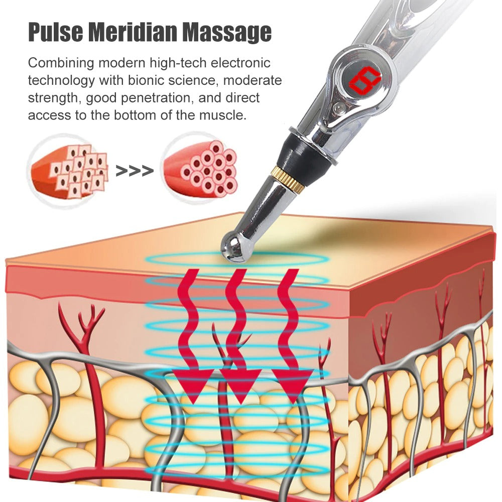 Electric Acupuncture Point Massage Pen