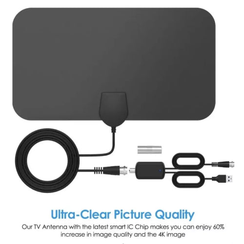 4K HDTV Digital Antenna with signal amplifier