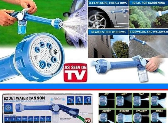 8 in 1 EZ Jet Water Cannon Dispenser Spray Gun