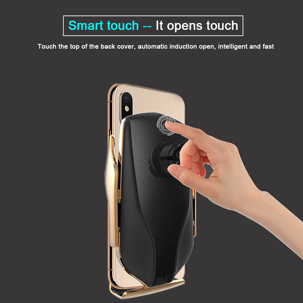Automatic Clamping Wireless Car Phone Charger