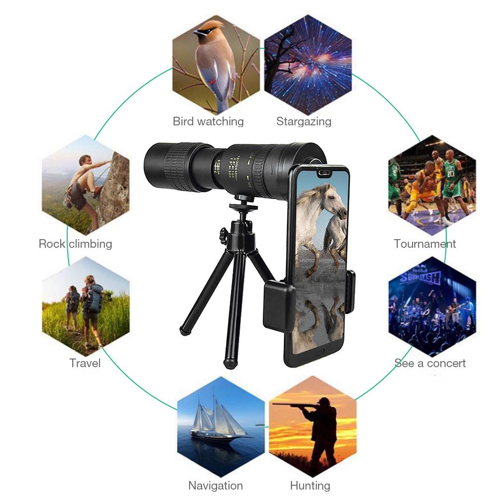Super Telephoto Zoom Monocular Telescope