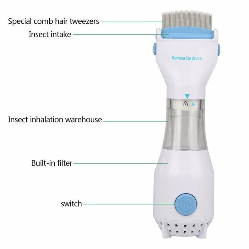 Electric Fleas Removal Kids Comb