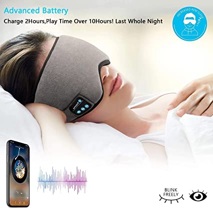 Wireless Bluetooth Sleeping Eye Mask Music Player