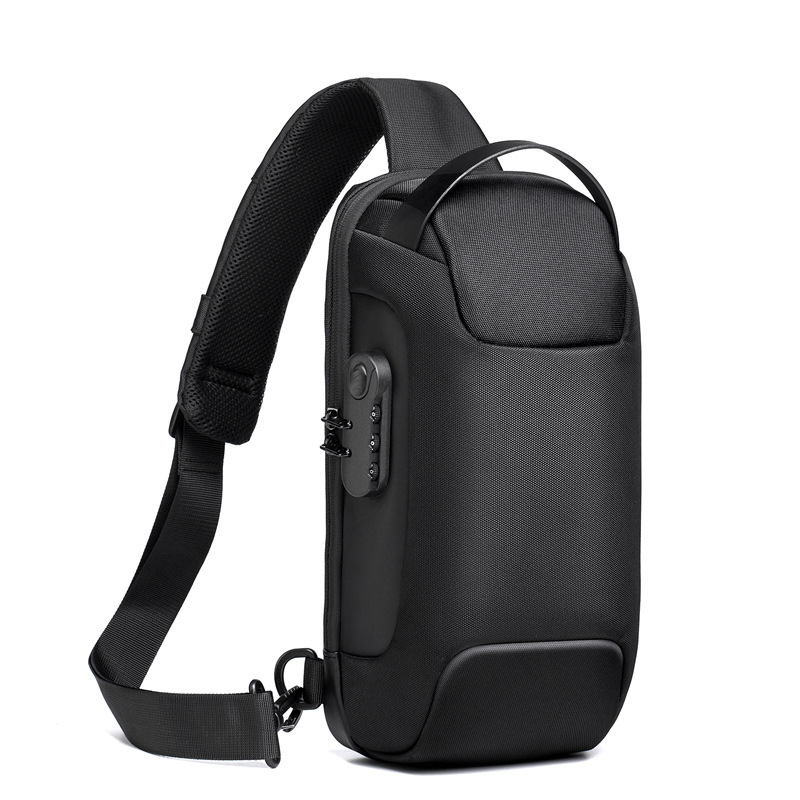 Men's Waterproof Oxford Crossbody Anti-theft Bag