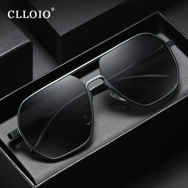 CLLOIO® New Fashion Aluminum Photochromic Sunglasses