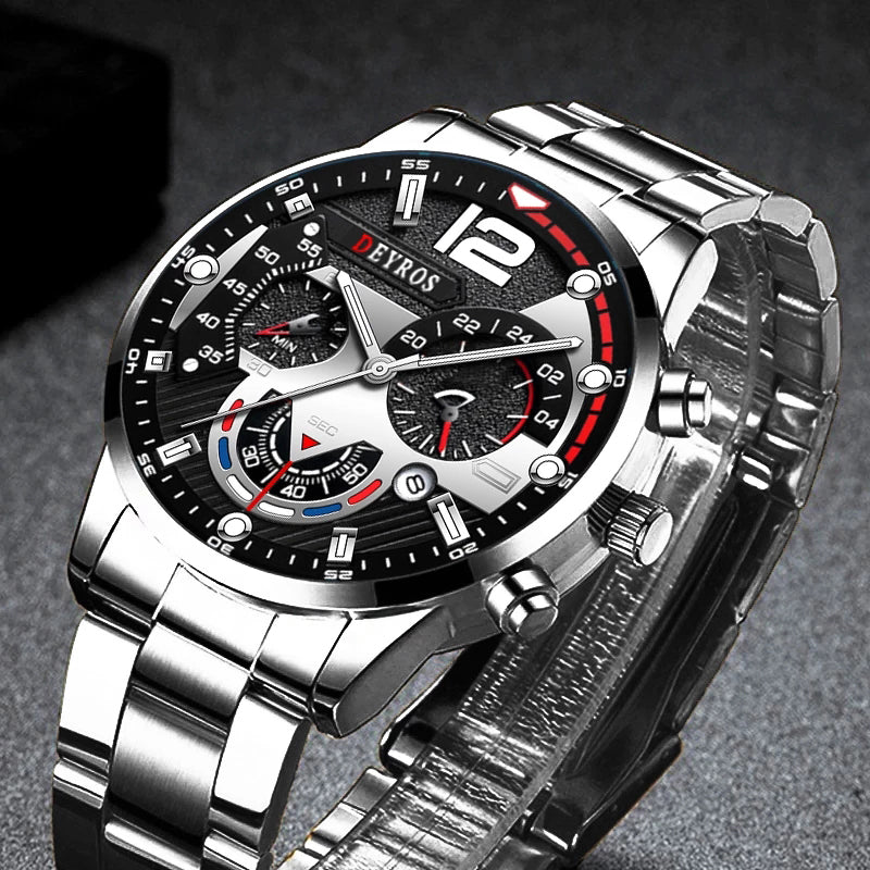 Men’s Fashion Stainless Steel Luxury Watches