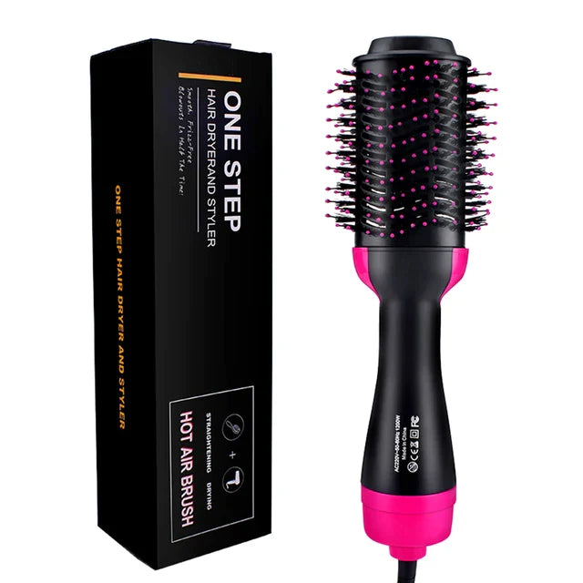 2 in 1 Hair Brush & Dryer with Negative Ionic Tech