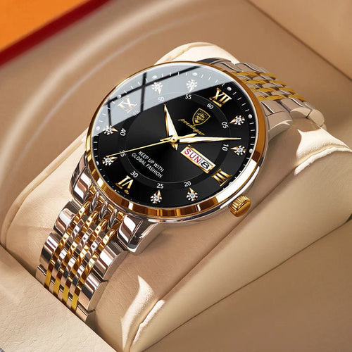 POEDAGAR® Men's Luxury Watch Stainless Steel