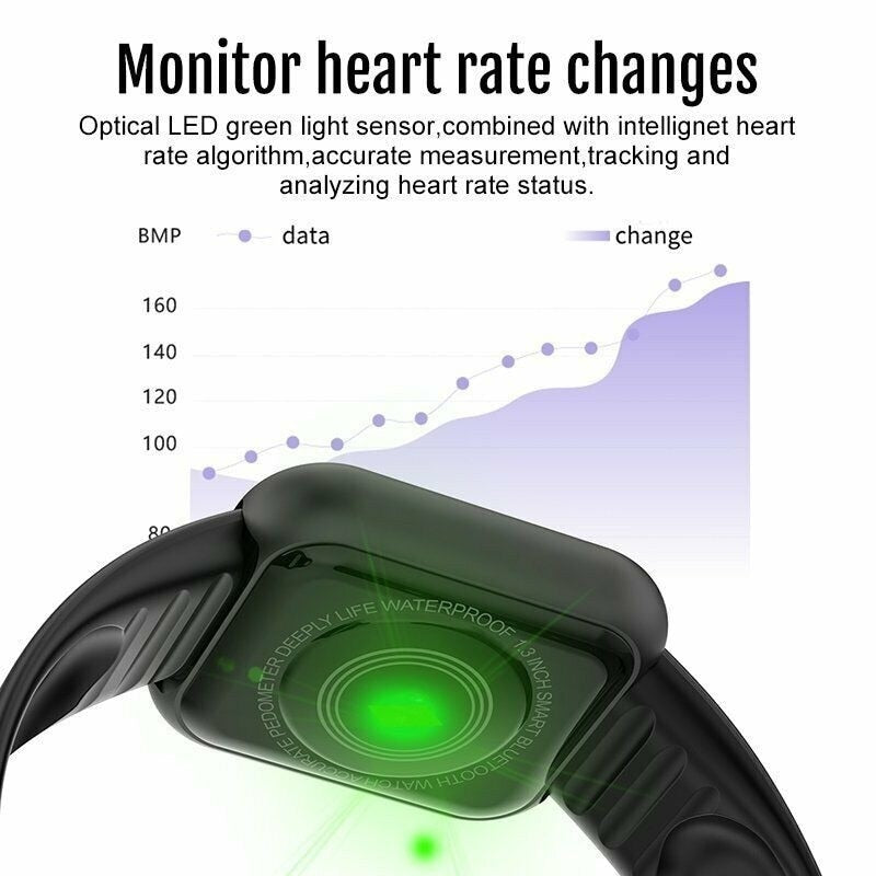 T500 Smart Watch, Track your daily activity levels