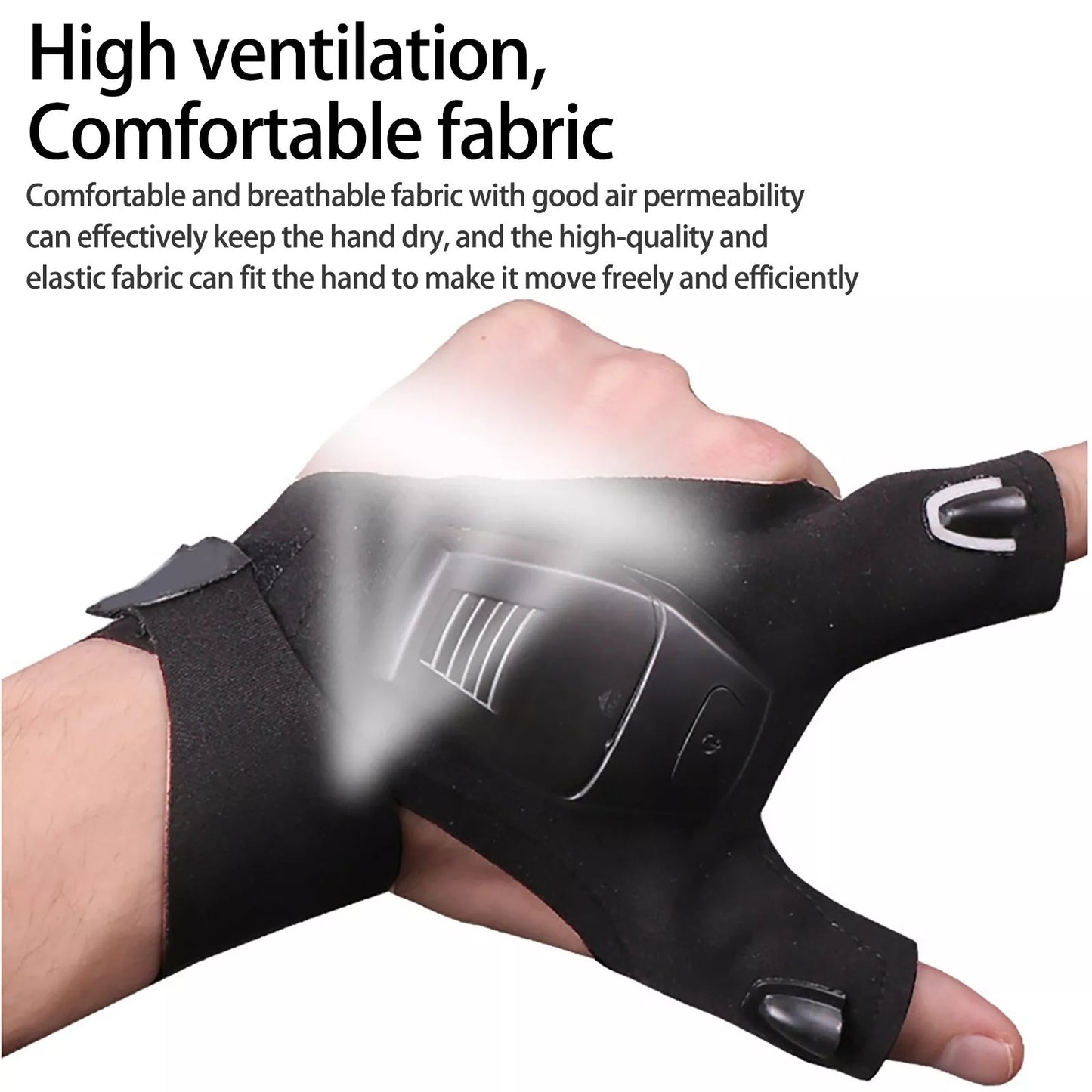 LED Flashlight Glove