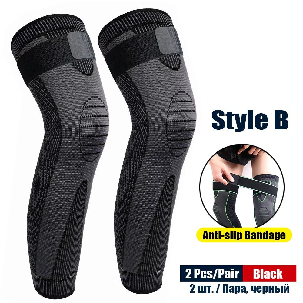 Long Compression Knee Sleeves