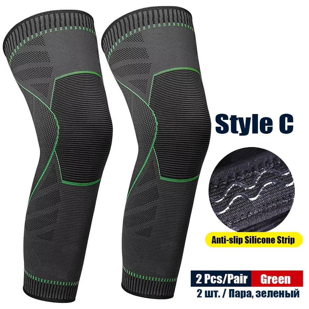 Long Compression Knee Sleeves