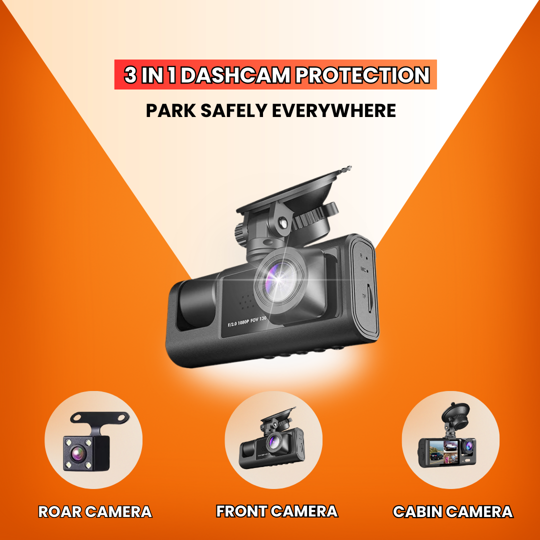 StarView - 1080p Triple Dash Cam