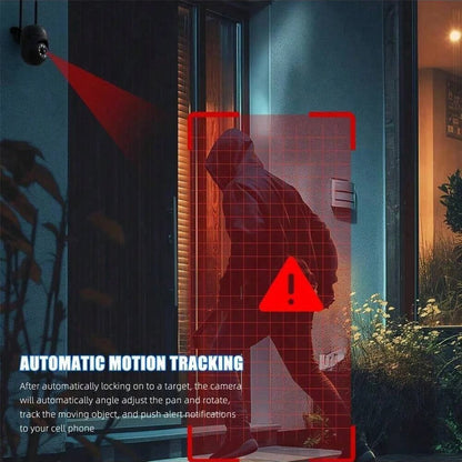 Smart Surveillance Camera – Auto Tracking & Night Vision