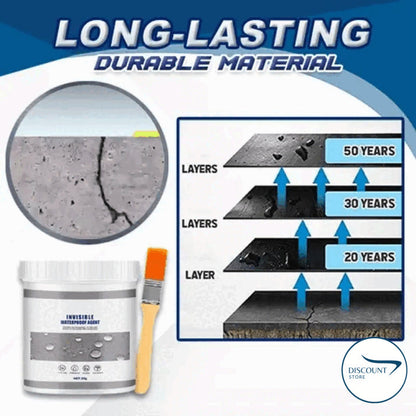 Invisible waterproof glue