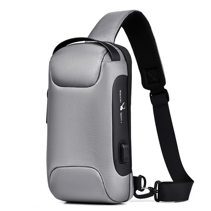 Men's Waterproof Oxford Crossbody Anti-theft Bag