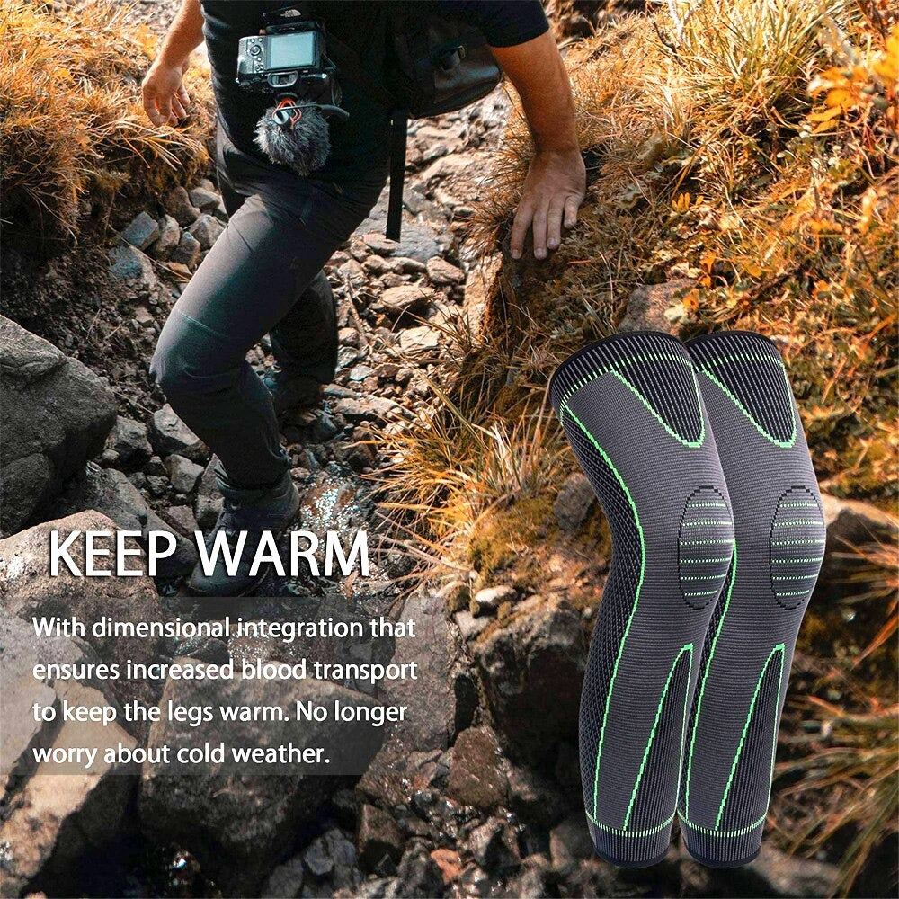 Long Compression Knee Sleeves