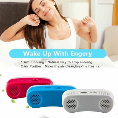 Electric Anti-Snoring Device Nose Vent Plugs