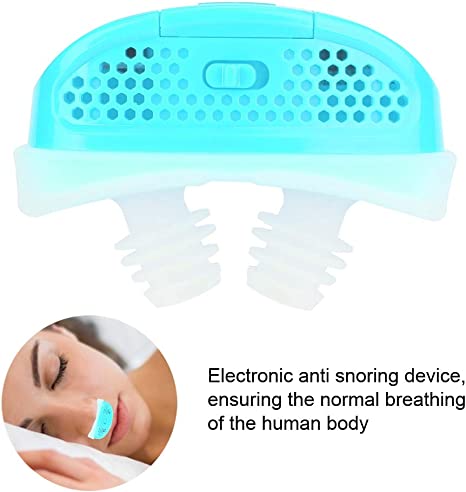 Electric Anti-Snoring Device Nose Vent Plugs