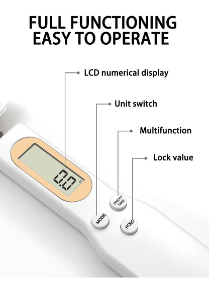 Electronic Kitchen Spoon Scale LCD Measuring