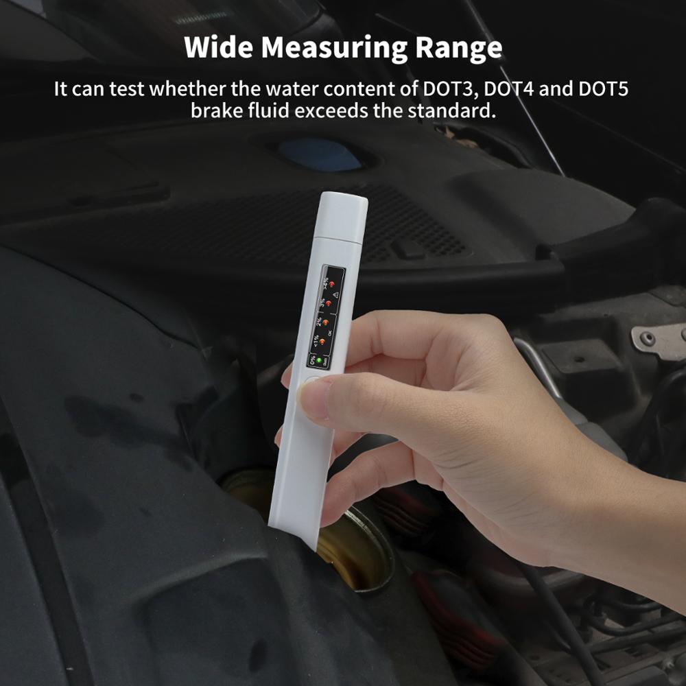 5 LED Indicator Car Brake Fluid Tester Pen