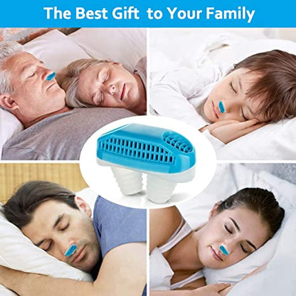 Electric Anti-Snoring Device Nose Vent Plugs