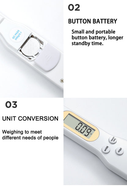 Electronic Kitchen Spoon Scale LCD Measuring