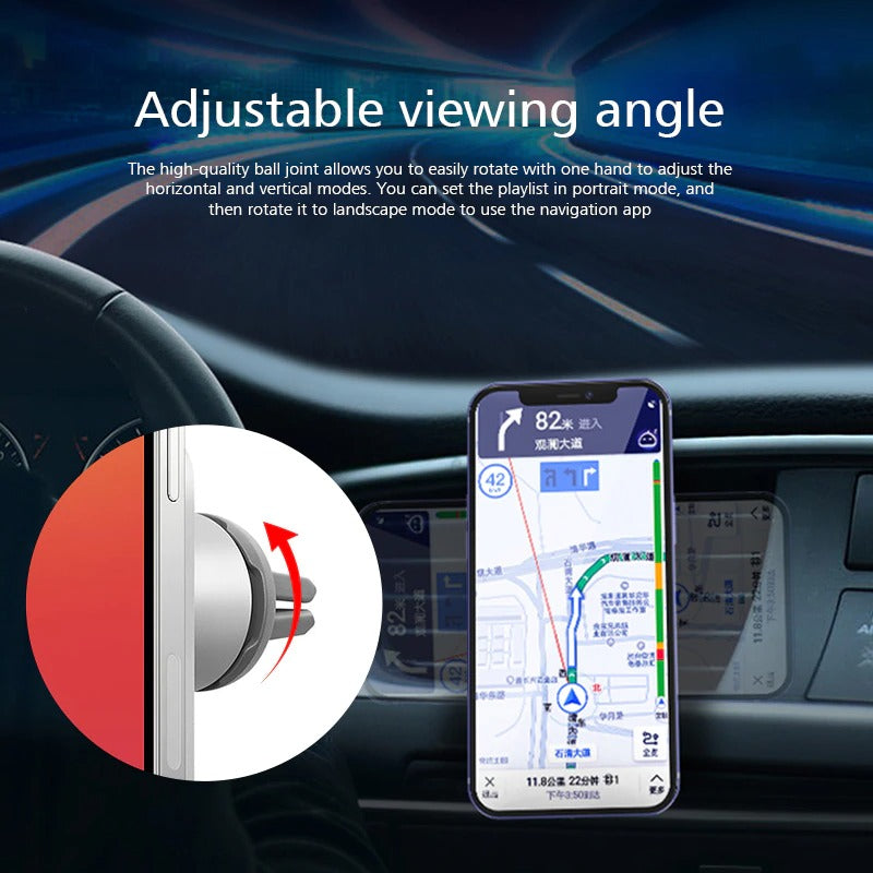 15W Magnetic Wireless Car Charger