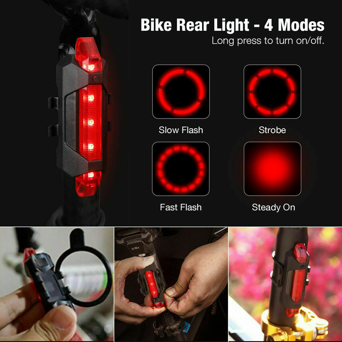 LED RECHARGEABLE HEADLIGHT