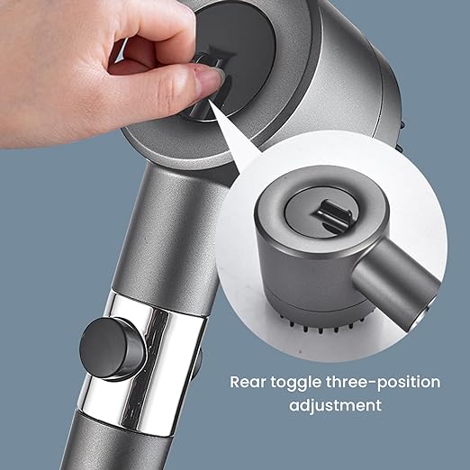 4 Mode High-Pressure Shower Head