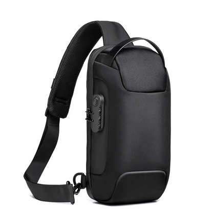 Men's Waterproof Oxford Crossbody Anti-theft Bag