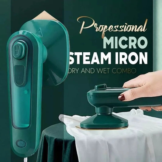 Portable steam ironing machine for clothes