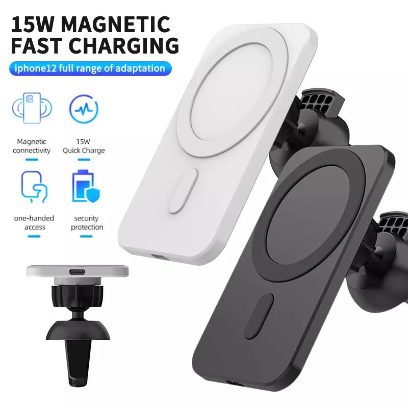 15W Magnetic Wireless Car Charger