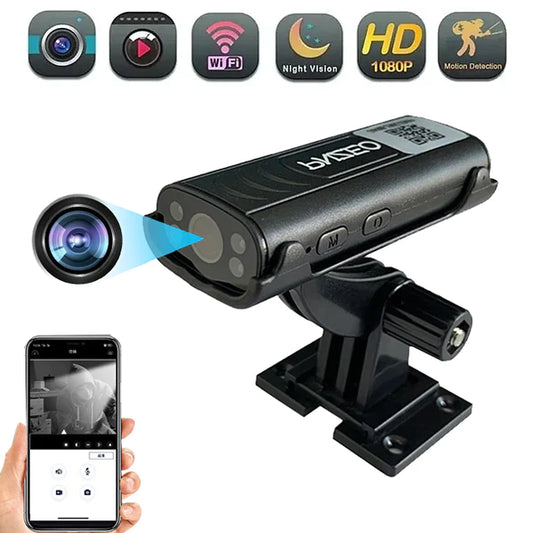 Mini Home Security Camera with Motion Detection, 1080P HD WiFi