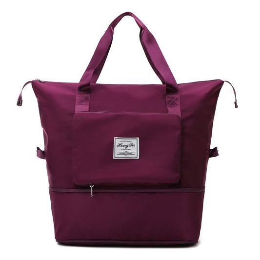 Large capacity foldable waterproof travel bag