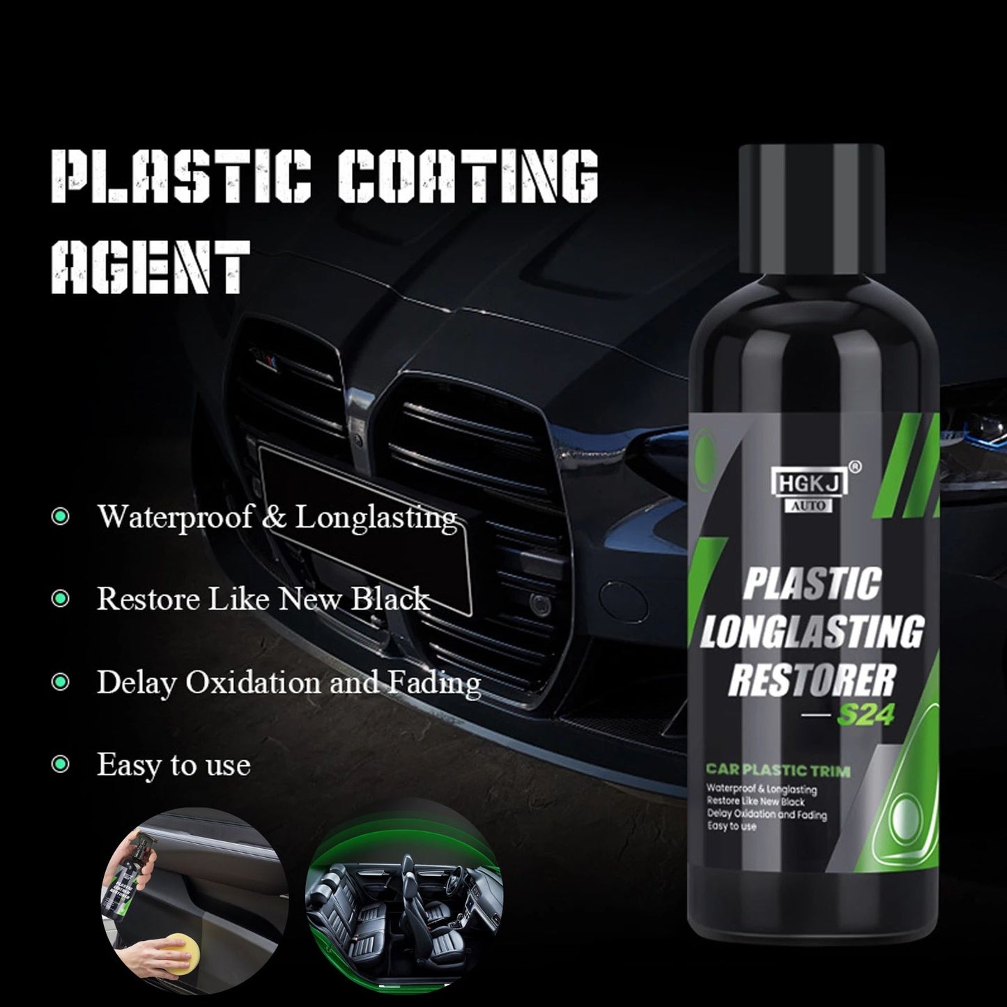 Car plastic & shine restorer