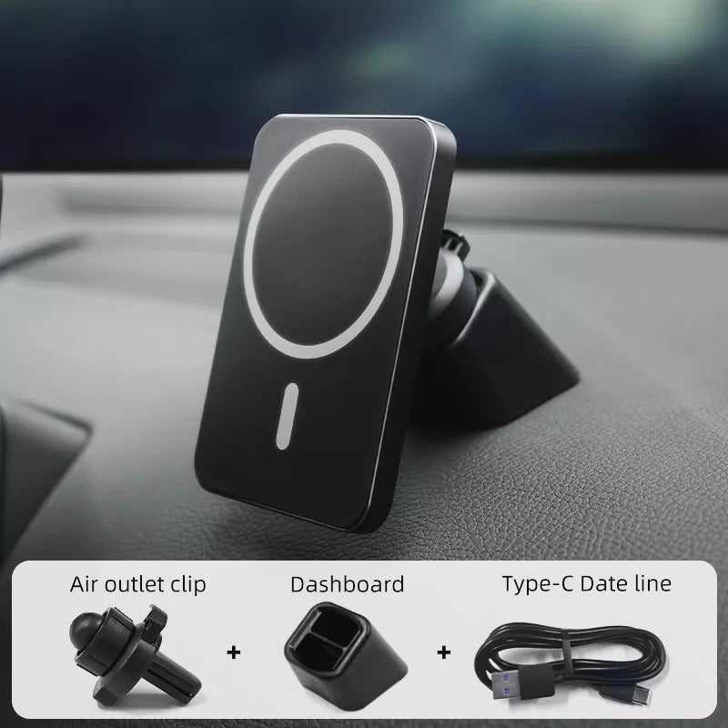 15W Magnetic Wireless Car Charger