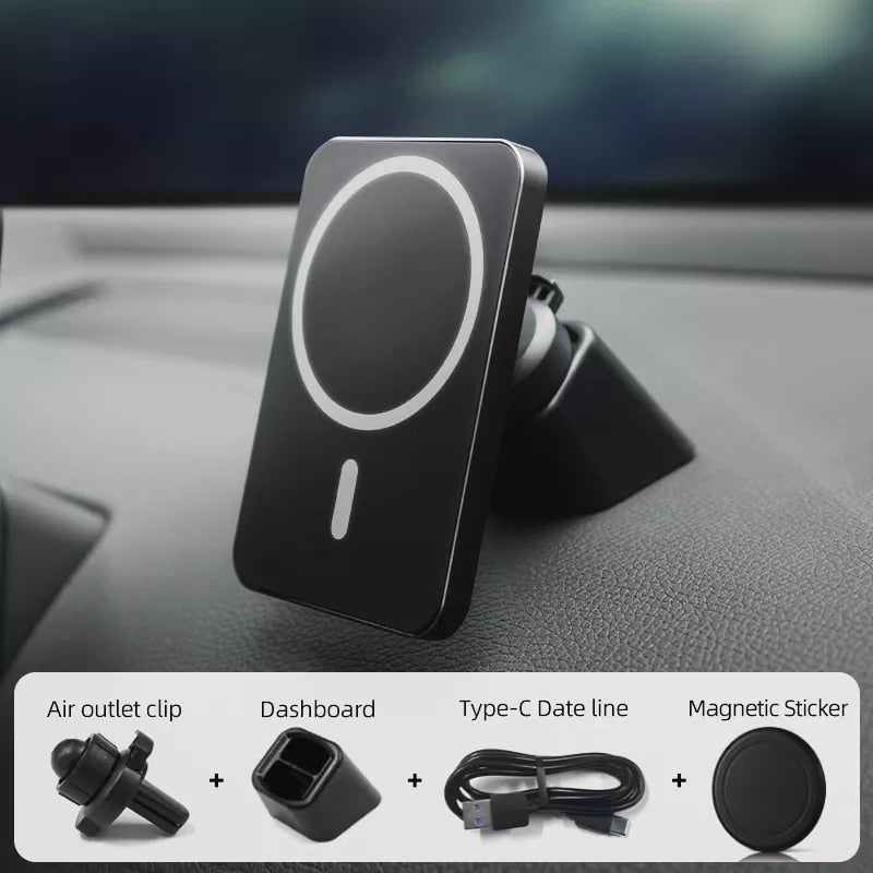 15W Magnetic Wireless Car Charger