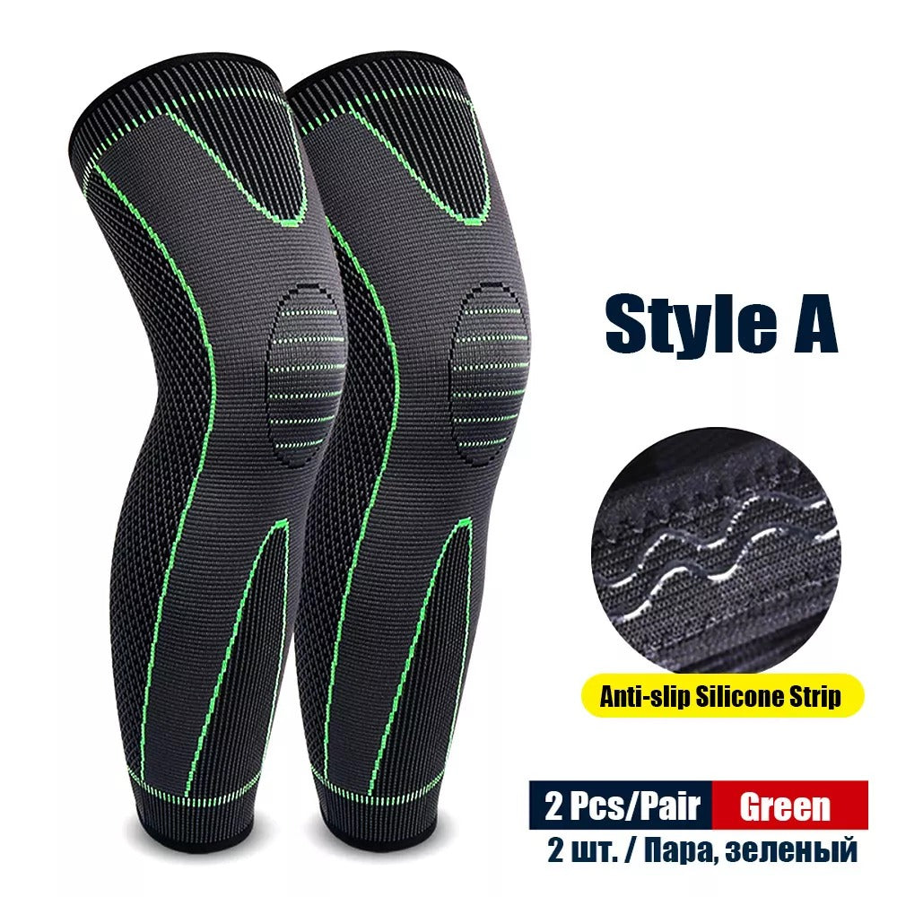 Long Compression Knee Sleeves