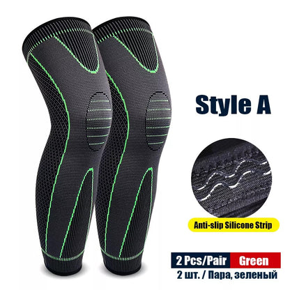 Long Compression Knee Sleeves