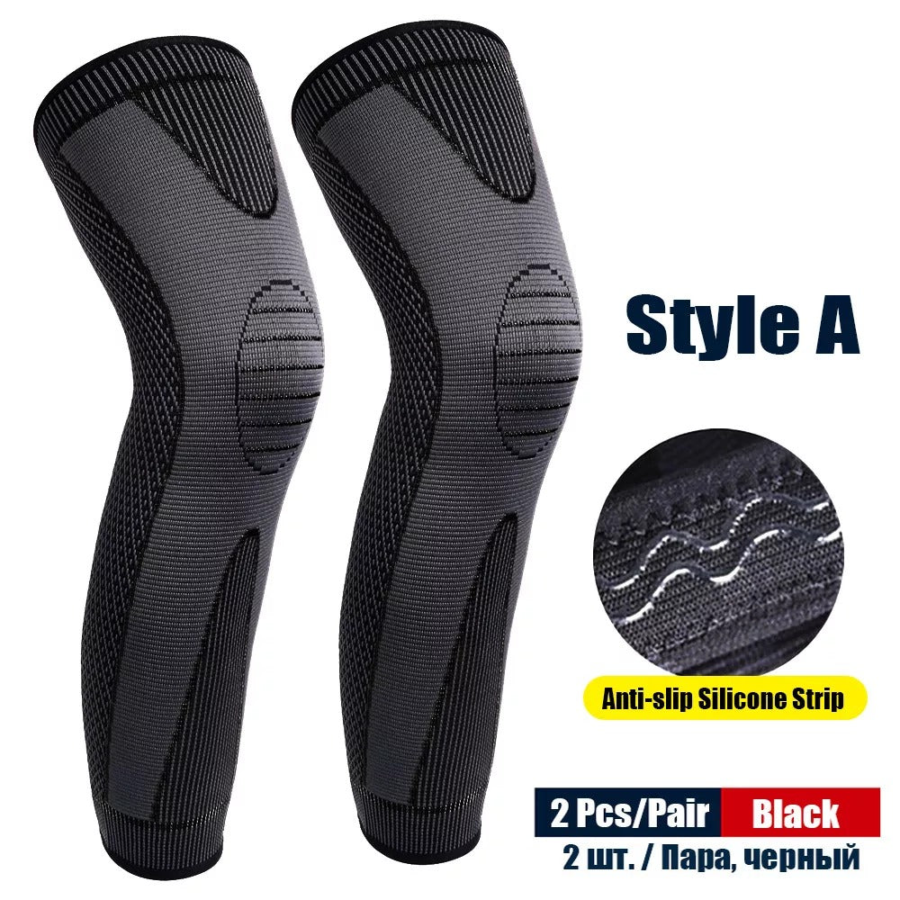 Long Compression Knee Sleeves