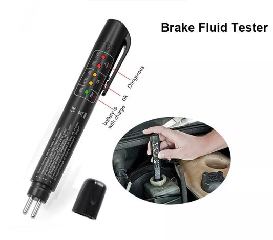 5 LED Indicator Car Brake Fluid Tester Pen