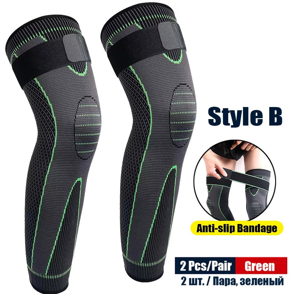 Long Compression Knee Sleeves