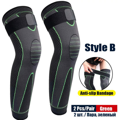 Long Compression Knee Sleeves